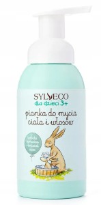 Sylveco dla DZIECI pianka do mycia ciała i włosów 290 ml